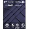 imageCOOFANDY Mens Crew Neck Sweater Long Sleeve Ribbed Knit Dress Sweaters Casual Slim Fit PulloverNavy Blue