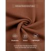 imageCOOFANDY Mens Henley Sweater Long Sleeve Quarter Button Sweaters Casual Knit Pullover SweaterCaramel