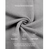 imageCOOFANDY Mens Henley Sweater Long Sleeve Quarter Button Sweaters Casual Knit Pullover SweaterLight Grey