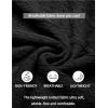 imageCOOFANDY Mens Knit Button Down Shirt Short Sleeve Vintage Polo Shirts Summer Casual Beach TopsBlack