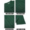 imageCOOFANDY Mens Knit Button Down Shirt Short Sleeve Vintage Polo Shirts Summer Casual Beach TopsGreen