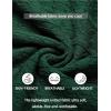 imageCOOFANDY Mens Knit Button Down Shirt Short Sleeve Vintage Polo Shirts Summer Casual Beach TopsGreen