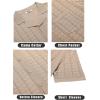 imageCOOFANDY Mens Knit Button Down Shirt Short Sleeve Vintage Polo Shirts Summer Casual Beach TopsKhaki