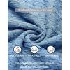 imageCOOFANDY Mens Knit Button Down Shirt Short Sleeve Vintage Polo Shirts Summer Casual Beach TopsLight Blue