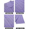 imageCOOFANDY Mens Knit Button Down Shirt Short Sleeve Vintage Polo Shirts Summer Casual Beach TopsPurple