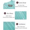 imageCOOFANDY Mens Knit Button Down Shirt Vintage Short Sleeve Polo Shirts Casual Beach TopsCeramic Green