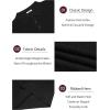 imageCOOFANDY Mens Knit Long Sleeve Polo Sweater Business Casual Collared Golf Sweaters Ribbed Textured Activewear PolosAll Black