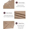 imageCOOFANDY Mens Knit Long Sleeve Polo Sweater Business Casual Collared Golf Sweaters Ribbed Textured Activewear PolosKhaki