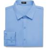 imageCOOFANDY Mens Muscle Fit Dress Shirts WrinkleFree Long Sleeve Casual Button Down ShirtsLight Blue