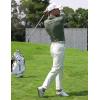 imageCOOFANDY Mens Polo Shirts Long Sleeve Casual Lightweigt Golf Polos Button Collared TshirtArmy Green