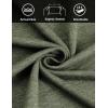imageCOOFANDY Mens Polo Shirts Long Sleeve Casual Lightweigt Golf Polos Button Collared TshirtArmy Green