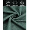 imageCOOFANDY Mens Polo Shirts Long Sleeve Casual Lightweigt Golf Polos Button Collared TshirtGreen