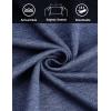 imageCOOFANDY Mens Polo Shirts Long Sleeve Casual Lightweigt Golf Polos Button Collared TshirtNavy Blue