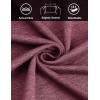 imageCOOFANDY Mens Polo Shirts Long Sleeve Casual Lightweigt Golf Polos Button Collared TshirtWine Red