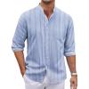 Stripe-light Blue&white