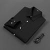 imageCOOFANDY Mens Casual Button Down Shirts Long Sleeve Untucked Shirts for Men Stretch Dress ShirtBlack