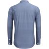 imageCOOFANDY Mens Casual Button Down Shirts Long Sleeve Untucked Shirts for Men Stretch Dress ShirtDblue