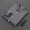 imageCOOFANDY Mens Casual Button Down Shirts Long Sleeve Untucked Shirts for Men Stretch Dress ShirtGrey