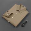 imageCOOFANDY Mens Casual Button Down Shirts Long Sleeve Untucked Shirts for Men Stretch Dress ShirtLight Khaki