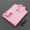 imageCOOFANDY Mens Casual Button Down Shirts Long Sleeve Untucked Shirts for Men Stretch Dress ShirtLight Pink