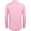 imageCOOFANDY Mens Casual Button Down Shirts Long Sleeve Untucked Shirts for Men Stretch Dress ShirtLight Pink