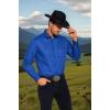 imageCOOFANDY Mens Casual Button Down Shirts Long Sleeve Untucked Shirts for Men Stretch Dress ShirtRoyal Blue