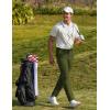 imageCOOFANDY Men Golf Stretch Pant Casual Slim Fit Pant Lightweight Sweatpants with PocketArmy Green