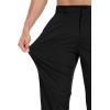 imageCOOFANDY Men Golf Stretch Pant Casual Slim Fit Pant Lightweight Sweatpants with PocketBlack