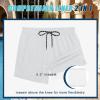 imageCOOFANDY Men Swim Trunk with Compression Liner 2 in 1 Swimwear Bathing Suit Quick Dry Board ShortA White