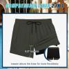 imageCOOFANDY Men Swim Trunk with Compression Liner 2 in 1 Swimwear Bathing Suit Quick Dry Board ShortC Army Green