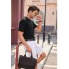 imageCOOFANDY Mens 3 Pack Henley Shirts Short Sleeve Casual Basic Tees Classic Henley Summer Solid T Shirts with Pocket1 Pack Black
