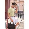 imageCOOFANDY Mens 3 Pack Henley Shirts Short Sleeve Casual Basic Tees Classic Henley Summer Solid T Shirts with PocketGreyDark GreyBlack