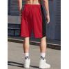 imageCOOFANDY Mens Long Basketball Shorts 2 Pack Mesh Gym Athletic Shorts with Pockets