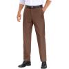 imageCOOFANDY Mens Dress Pants Expandable Waist Wrinkle Free Suit Pants Flat Front Casual Dress SlacksBrown