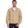 imageCOOFANDY Mens Cotton Denim Jacket Lightweight Trucker Western Jackets Casual Fashion Jean CoatKhaki