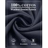 imageCOOFANDY Mens Cotton Denim Jacket Lightweight Trucker Western Jackets Casual Fashion Jean CoatNavy Blue