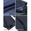 imageCOOFANDY Mens Rain Jacket Waterproof With Hood Lightweight Packable Shell Raincoat Windbreaker For Cycling Golf TravelNavy Blue
