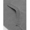 imageCOOFANDY Mens Shawl Collar Pullover Sweater Relaxed Fit Casual Cotton Cable Knit Sweaters with PocketsGrey