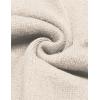 imageCOOFANDY Mens Shawl Collar Sweaters VNeck Relaxed Fit Cable PulloversApricot