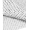 imageCOOFANDY Mens Shawl Collar Sweaters VNeck Relaxed Fit Cable PulloversWhite