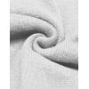imageCOOFANDY Mens Shawl Collar Sweaters VNeck Relaxed Fit Cable PulloversWhite