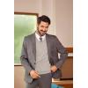 imageCOOFANDY Mens Sleeveless Sweater Vest Lightweight VNeck Cotton Vest Pullover1 Apricot