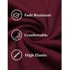 imageCOOFANDY Mens Sleeveless Sweater Vest Lightweight VNeck Cotton Vest Pullover1 Dark Red