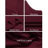 imageCOOFANDY Mens Sleeveless Sweater Vest Lightweight VNeck Cotton Vest Pullover1 Dark Red