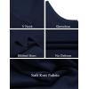 imageCOOFANDY Mens Sleeveless Sweater Vest Lightweight VNeck Cotton Vest Pullover1 Navy Blue