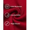 imageCOOFANDY Mens Sleeveless Sweater Vest Lightweight VNeck Cotton Vest PulloverChristmas Tree  Red