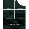 imageCOOFANDY Mens Sleeveless Sweater Vest Lightweight VNeck Cotton Vest PulloverGreen
