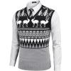 Christmas Elk - Grey