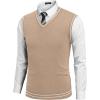 Khaki and White Stripe