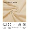 imageCOOFANDY Athletic Fit Dress Shirts for Men Ribbed Knit Textured Button Down ShirtsLight Khaki